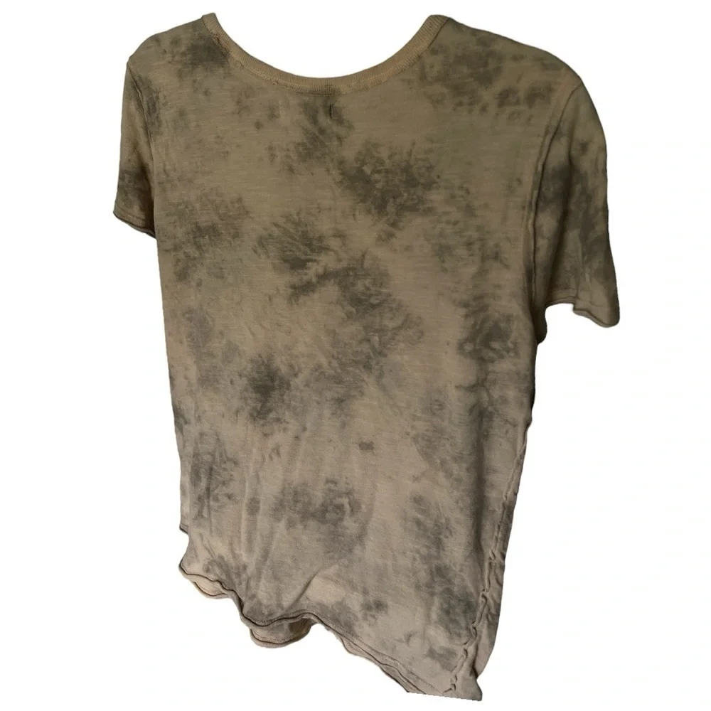 Free People We the Free Womens T Shirt Exposed Seams Boho Soft Related Fit Small